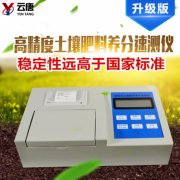 土壤肥料養(yǎng)分檢測儀幫助農民更好的管理田地